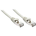 LINDY 48342 RJ45 sieťové káble, prepojovacie káble CAT 5e F/UTP 1.00 m sivá s ochranou 1 ks