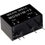 Mean Well MDS01N-15 DC / DC menič napätia, modul   67 mA 1 W Počet výstupov: 1 x