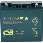 CSB Battery EVX 12200 EVX12200 olovený akumulátor 12 V 20 Ah olovený so skleneným rúnom (š x v x h) 181 x 167 x 76 mm sk