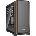 BeQuiet Silent Base 601 midi tower PC skrinka oranžová, čierna 2 predinštalované ventilátory, tlmené, prachový filter, b