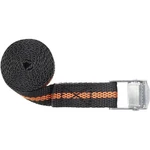 TOOLCRAFT TO-6811758 upínací popruh so sponou Priväzovacie únosnosť napriamo (LC)=125 daN (d x š) 1.5 m x 25 mm upínacie