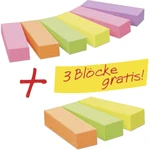 3M samolepiace prúžky 670-6+3 15 mm x 50 mm  neónovo ružová, neónovo zelená, neónovo žltá, neónovo oranžová, fialová 900