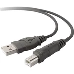 Belkin #####USB-Kabel USB 2.0 #####USB-A Stecker, #####USB-B Stecker 1.80 m čierna pozlátené kontakty, UL certifikácia