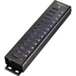 USB 3.0 hub Renkforce 13 portů, 45 mm