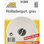 popruhy pre rolety Schellenberg 31202, 12 m, sivá, Vhodné pre Schellenberg Maxi
