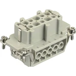 Harting 09 33 010 2701 konektorová vložka, zásuvka Han® E 10 + PE skrutkovací 1 ks