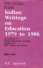 Indian Writings on Education 1979 to 1986