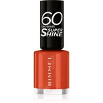 Rimmel 60 Seconds Super Shine lak na nechty odtieň 410 Wild Spice 8 ml