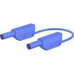 Stäubli SLK4075-E/N bezpečnostní měřicí kabely [lamelová zástrčka 4 mm - lamelová zástrčka 4 mm] modrá, 2.00 m