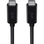 USB 3.0 kabel Belkin F2CU052bt1m-BLK F2CU052BT1M-BLK, 1.00 m, černá