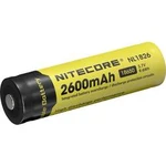 Speciální akumulátor NiteCore NL1826, 18650, Li-Ion akumulátor, 3.7 V, 2600 mAh