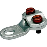 Kulaté kabelové oko Klauke 573R6 573R6, průřez 16 mm², průměr otvoru 6.5 mm, 2 šrouby, bez izolace, kov, 1 ks
