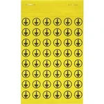 Kabelové značení Weidmüller SYMBOL-PACK 14X14 ERDE, 1685690002, počet štítků: 480, žlutá