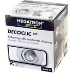 Vestavné svítidlo - LED Megatron MT75401 GU10, GU5.3, 6 W, bílá