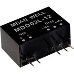 DC/DC měnič napětí, modul Mean Well MDD02L-05, 200 mA, 2 W, Počet výstupů 2 x