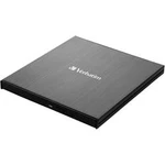 Externí Blu-ray vypalovačka Verbatim External Ultra HD 4K černá USB-C™ USB 3.2 (1. generace)