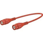 Stäubli XLSS-58 bezpečnostní měřicí kabely [BNC zástrčka - BNC zástrčka] červená, 2.00 m