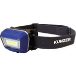LED čelovka Kunzer HL-001, 280 lm, napájeno akumulátorem, 133 g, černá, modrá