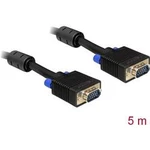 VGA kabel Delock [1x VGA zástrčka - 1x VGA zástrčka] černá 5.00 m