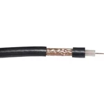 Koaxiální kabel VOKA Kabelwerk RG59 B/U, 300905-01, 75 Ω, černá, metrové zboží