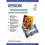 Papír EPSON Inkjet matný S041342, DIN A4, 192 g/m², 50 listů, bílá C13S041342, A4, 50 listů