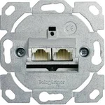 Síťová zásuvka pod omítku panel CAT 6 2 porty Telegärtner
