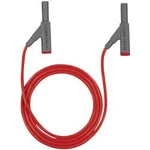 Beha Amprobe 307111 bezpečnostní měřicí kabely [lamelová zástrčka 4 mm - lamelová zástrčka 4 mm] červená, 1.00 m