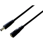 Nízkonapěťový prodlužovací kabel BKL Electronic 072067, vnější Ø 5.5 mm, vnitřní Ø 2.1 mm, 3.00 m, 1 ks