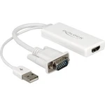 VGA / USB / HDMI adaptér Delock 62460, bílá