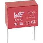 Foliový kondenzátor Würth WCAP-FTX2, 890324028008CS, 6800000 pF, 275 V/AC, 20%,RM 37.5 mm