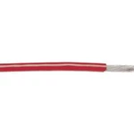Licna AlphaWire (5855/7 RD005), 1x 0,35 mm², teflon, Ø 1,27 mm, 30,5 m, červená