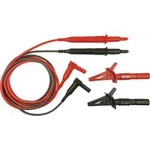 Sada měřicích kabelů zástrčka 4 mm ⇔ měřící hrot Cliff CIH29892, 1,5 m, černá/červená