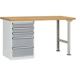 Dílenském COMBI model 7 s multiplex deska, Šxhxv = 2000 x 700 x 840 mm Manuflex WC5116.9006 WC5116.9006