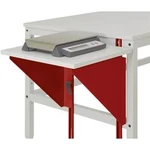 Manuflex AU0006.3003 Výškově nastavitelná stolní řešení pro pracovní stoly a pracovní stoly, Š x T 500 x 1000 mm