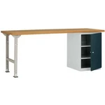 Dílenském COMBI model 8 s masivní deskou, Šxhxv = 2000 x 700 x 840 mm Manuflex WC5125.7016 WC5125.7016