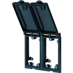 Vestavný rám 2násobný, černý kov Modlink MSDD Murr Elektronik Množství: 1 ks