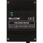 Kabelový příslušenství domovní telefon Bellcome Selektor VSB.4DN03.BLG04, tmavě šedá
