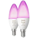 LED žárovka Philips Lighting Hue White & Color Ambiance, E14, 5.3 W, N/A