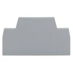 Koncová a oddělovací deska, WAGO 281-340, 73 mm x 2.5 mm x 38 mm , 100 ks