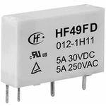 Síťové relé Hongfa HF49FD/005-1H12F, 5 A , 30 V/DC/ 250 V/AC , 1250 VA/ 150 W