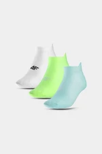 4F Women's 3-BACK Training Socks Multicolored