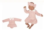 Z&Z Sukničkobody dlouhý rukáv s límečkem - pudrové, vel. 80 (9-12m) Z&Z Sukničkobody dlouhý rukáv s límečkem - pudrové, vel. 80 (9-12m)