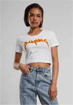 Badgirls Cropped Tee bílé