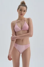 Dagi Pink Triangle Small Bikini Top