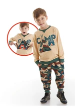Denokids Camping Boys Tracksuit Set