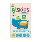 Sušienky celozrnné mäkké detské s jablčnou šťavou bez pridaného cukru 6M+ 120 g BIO   BISKIDS