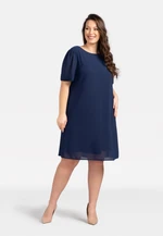 Dámské šaty Karko Karko_Dress_SC126_Navy_Blue