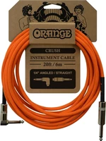 Orange CA037 Naranja 6 m Recto - Acodado Cable de instrumento