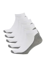 DEFACTO Men's 5 Pack Booties Socks