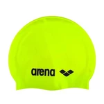 Plavecká čepice Arena Classic Silicone  fluo zelená